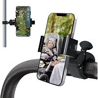 Hoovy Stroller Phone Mount – Silicone Phone Holder For Strollers, Shopping Carts & Handlebars