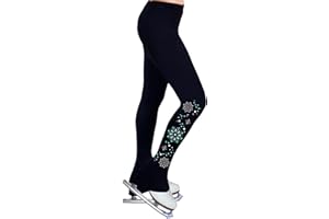 NY2 SPORTSWEAR Figure Skating Practice Pants with Spangles S107D - Adult Sizes