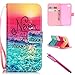 iPhone 7 Case, iPhone 7 Wallet Case, Firefish [Kickstand] [Shock Absorbent] Double Protective Case Flip Folio Slim Magnetic Cover with Wrist Strap for Apple iPhone 7 4.7