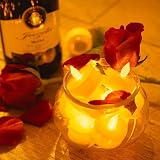 FANSIR LED Tea Lights 50 Pack Flameless Candles Battery Operated Warm White view 6
