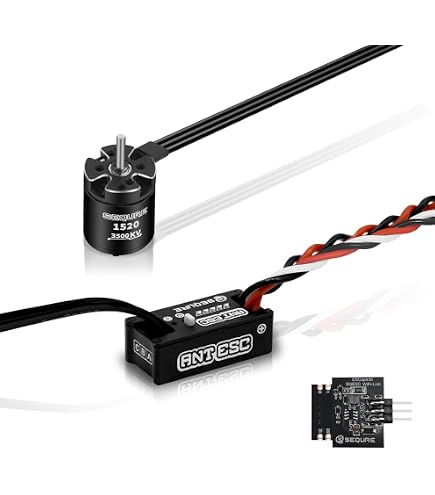 Motor Sin Escobillas 5900kV Y ESC 35A Para Coches RC | Alto Par Y Programable Para Modelismo 1/10 Y 1/12