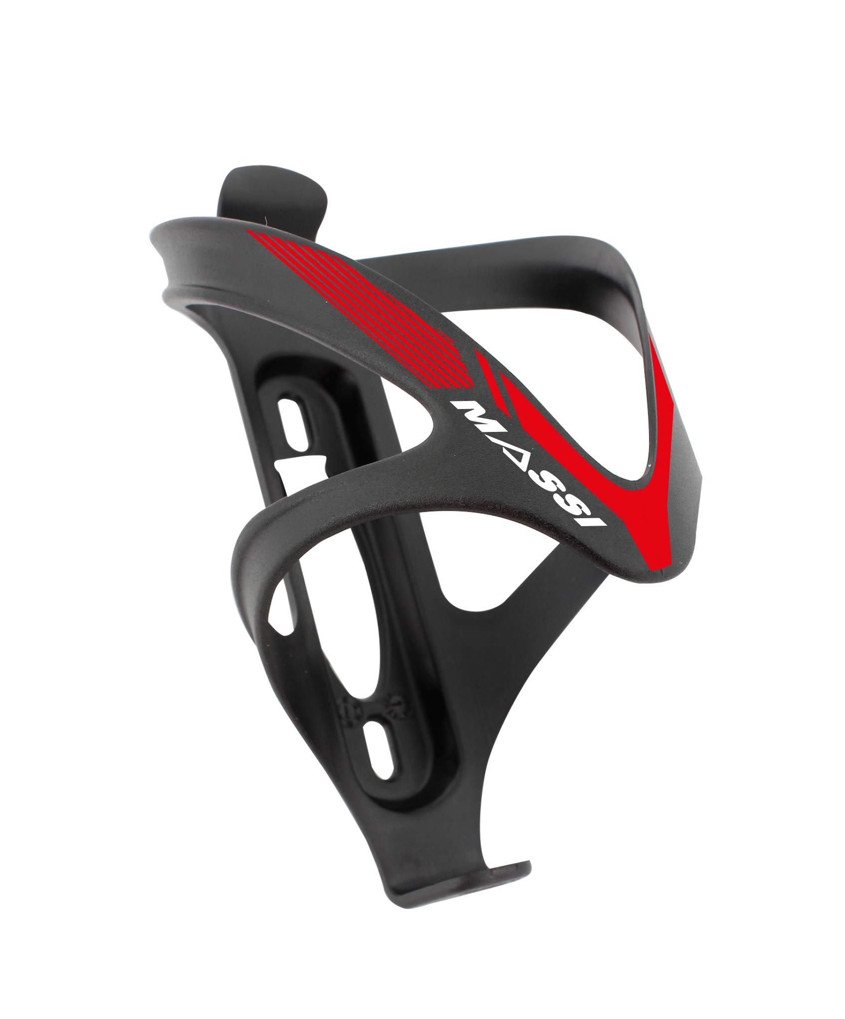 Massi Bottle Cage Bottle Holder Kero Black/White - Polymer - Weight 54G - 50945