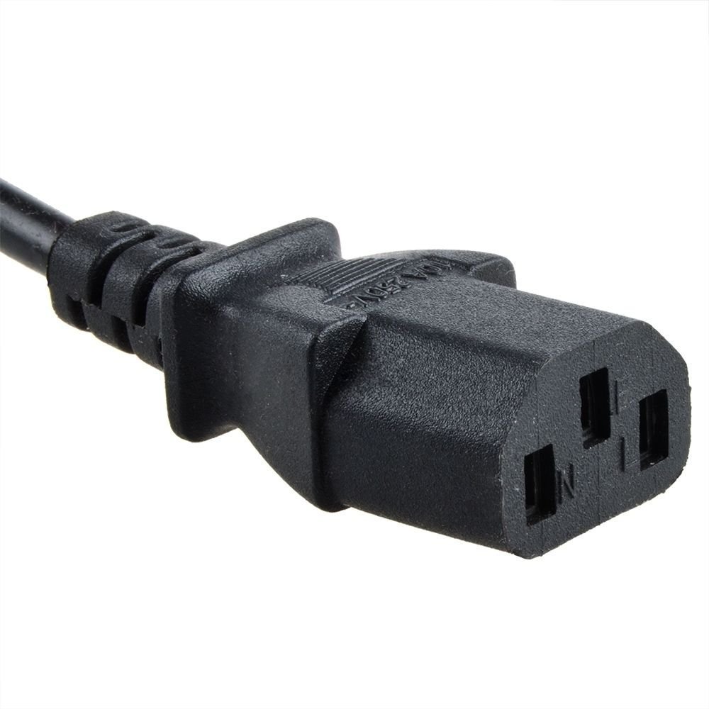 3-Prong 6FT AC 10a 300v AC Adapter Power Cord Cable for Microsoft Xbox 360