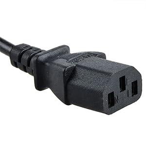 3-Prong 6FT AC 10a 300v AC Adapter Power Cord Cable for Microsoft Xbox 360