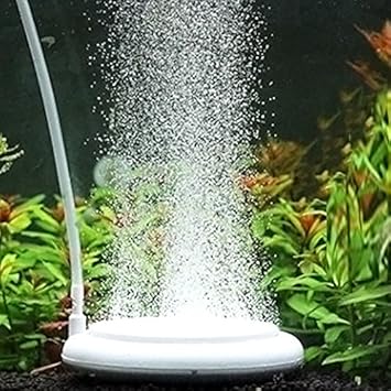 Springbrunnen Auströmer Aquarium Luftstein, Sauerstoff Stein, Sehr Leiser Sprudler Aquarium, Teich Luftausströmer Geeignet fü