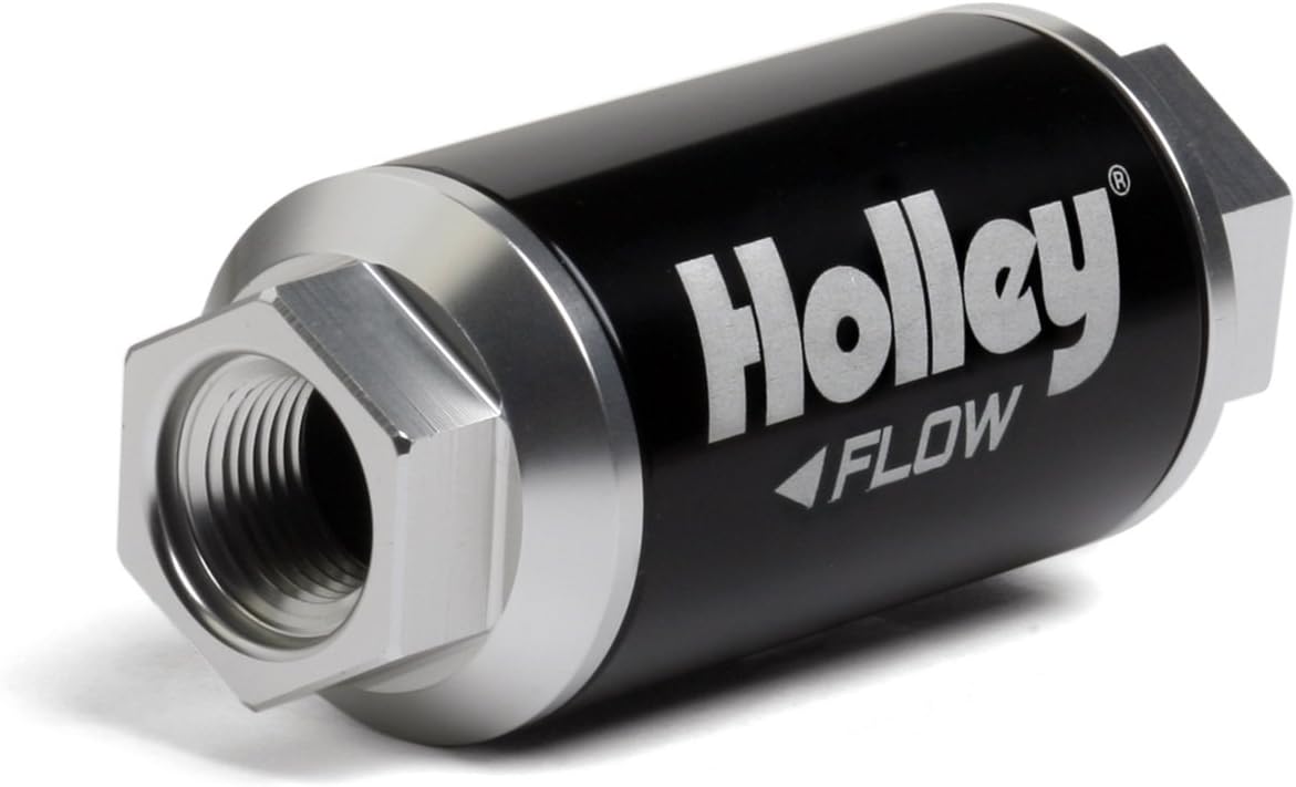 Holley 162-550 100 GPH HP Billet Fuel Filter