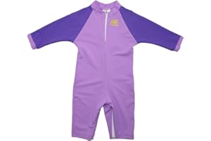 Nozone Fiji Sun Protective Baby Swimsuit, Double Zipper, UPF 50+