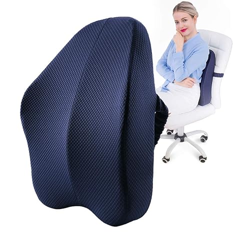 Beautrip Lumbar Support Pillow Back Cushion Memory Foam