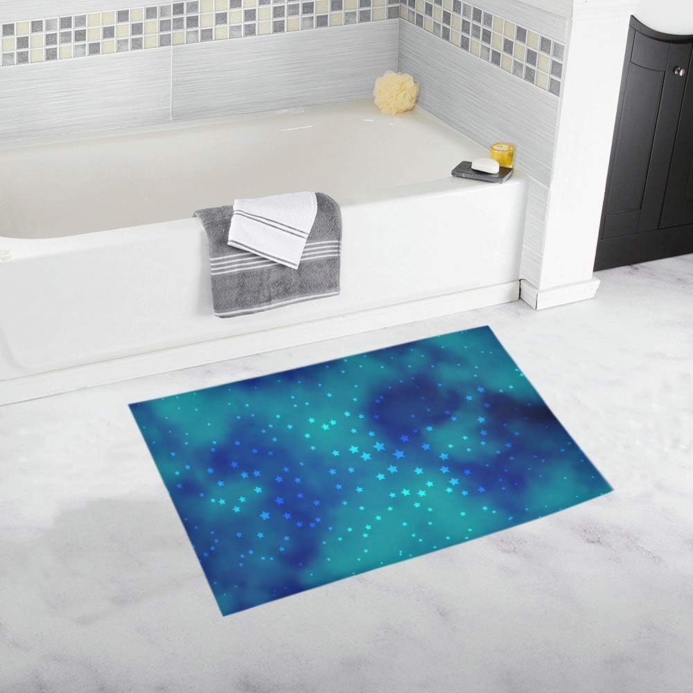 Amazon Com Soft Non Slip Washable Bath Rug Geometric Fantasy Starry Big Dipper Sky Rugs Bath Toilet Rugs For Bathroom Absorbent Microfiber Reusable Bath Mat Machine Wash 20x32inch Kitchen Dining
