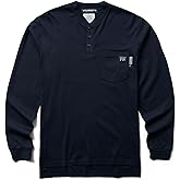 Wolverine Men's Flame Resistant Long Sleeve Henley T-shirt