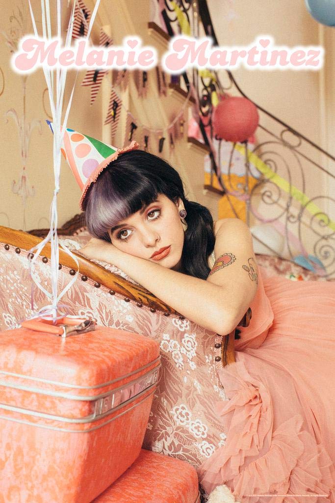 Poster Foundry Melanie Martinez Birthday Party Crybaby Detention K12 Album Music Merch Stretched Can
