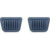 Suspenix Brake and Clutch Pedal Pads, Clutch and Brake Pedal Covers Compatible with Dodge 97-01 Ram 1500, 97-02 Ram 2500 3500, 07-11 Nitro, Also for 2002-2012 Liberty (for Manual Trans Only)