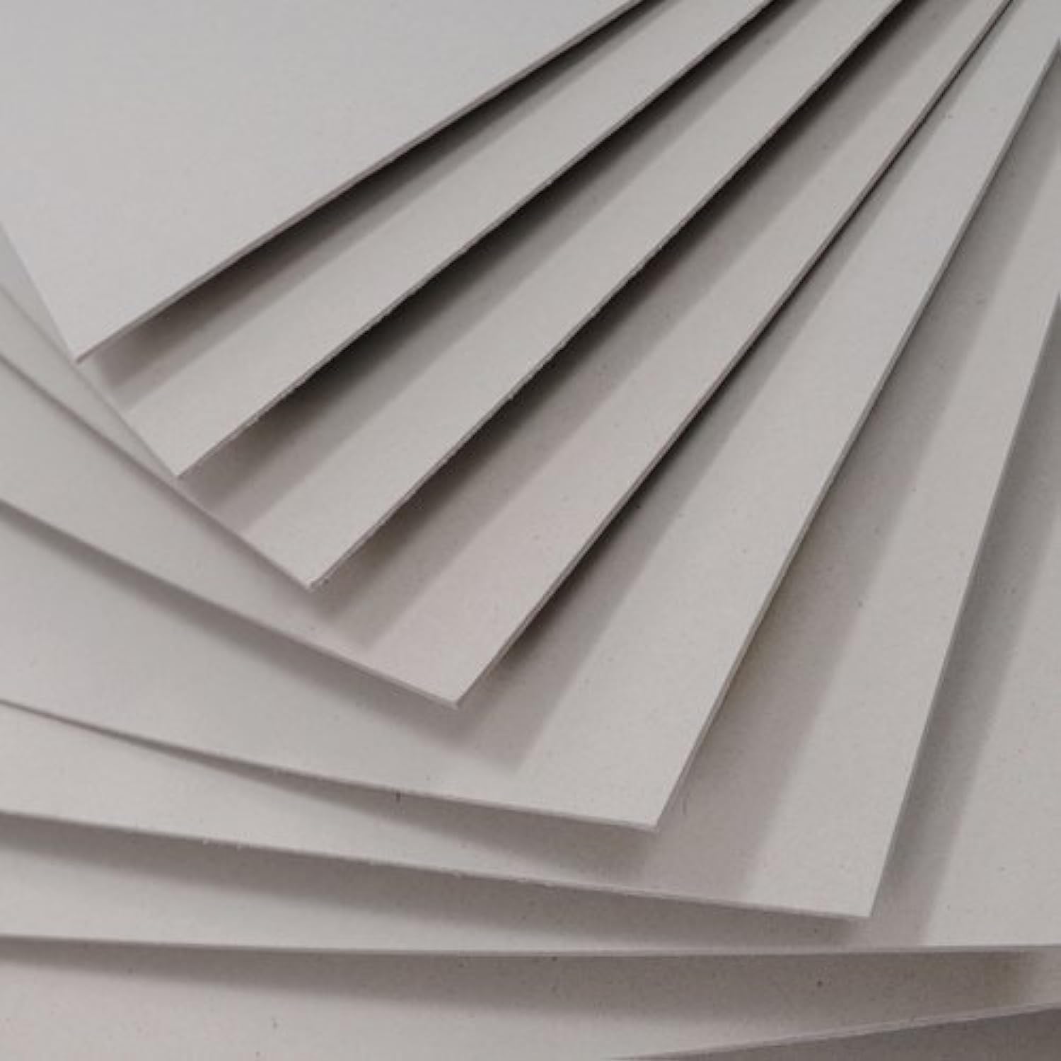 A2 Greyboard 10 Sheets Large Mount Board Backing Board Model Making Presentation Board Recycled Extra Thick 1500 Micron Recycled Card