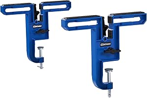 XCMAN Ski and Snowboard Vise for Tuning and Waxing Adjustable Angle Durable and Stable