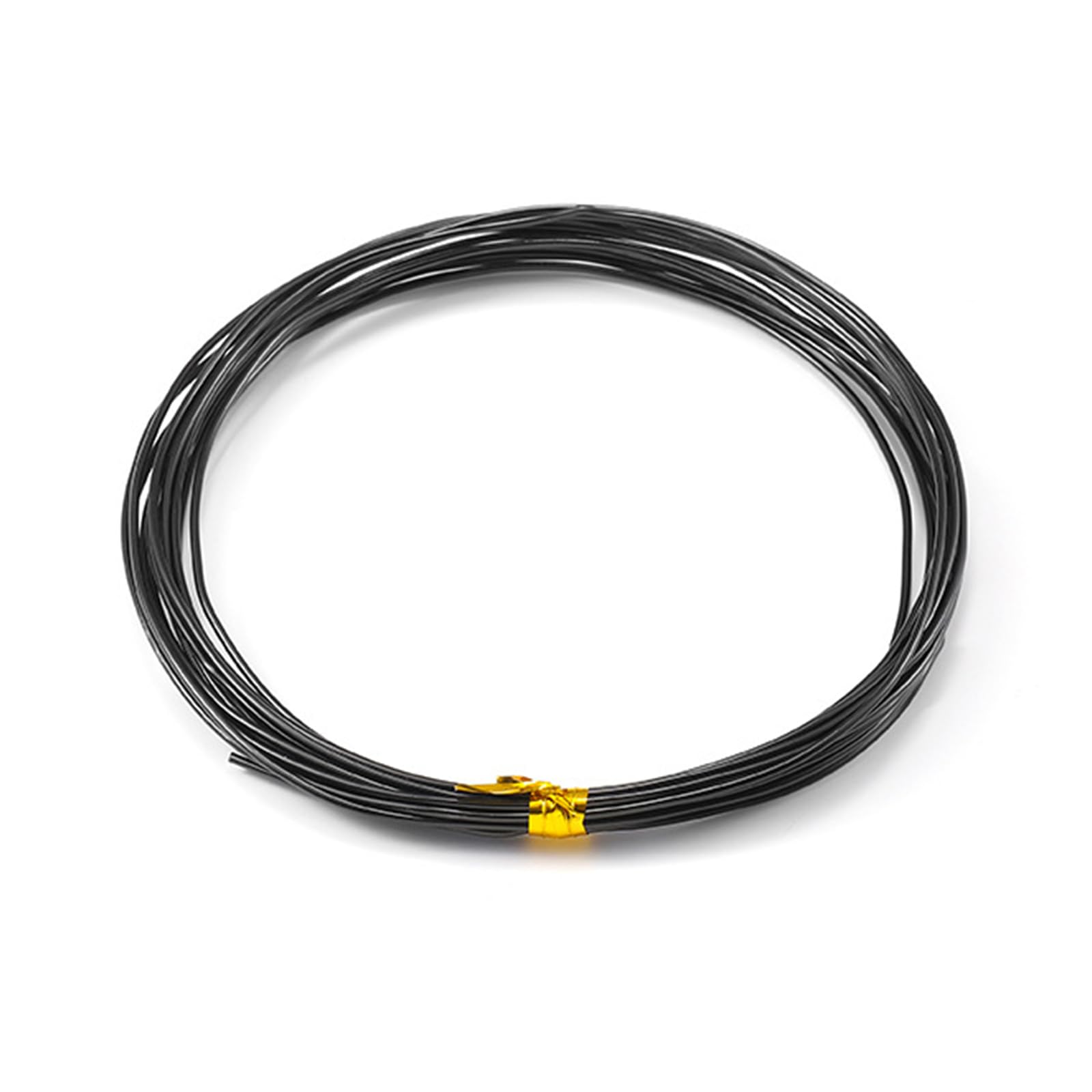 50m Rolls colorful Aluminum Craft Wire,Bendable Metal Wire,Flexible Soft Silver Aluminum Wire for Sculpting,Wire Weaving,Wrapping,DIY Crafts,Black