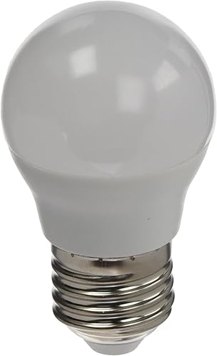 LYO Bombilla esférica LED E27, 5 W, Blanco: Amazon.es: Iluminación