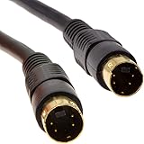 kenable SVHS (S-video) Plug to Plug Cable - Gold - 2m