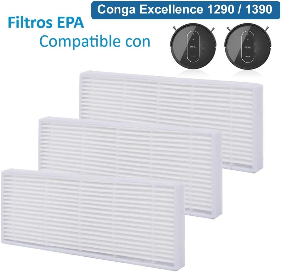 MTKD® Kit para Cecotec Conga Serie 1390 y 1290 Accesorios de ...