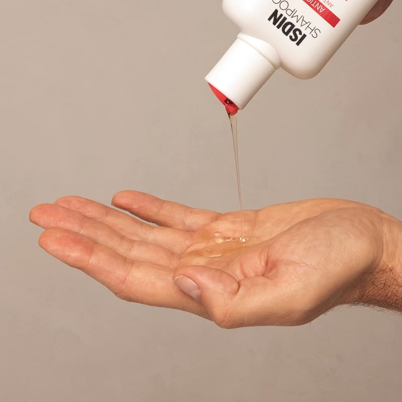 Isdin lambdapil shampoo anti-queda de cabelo, ajuda a reduzir a queda de cabelo e aumentar a densidade do cabelo