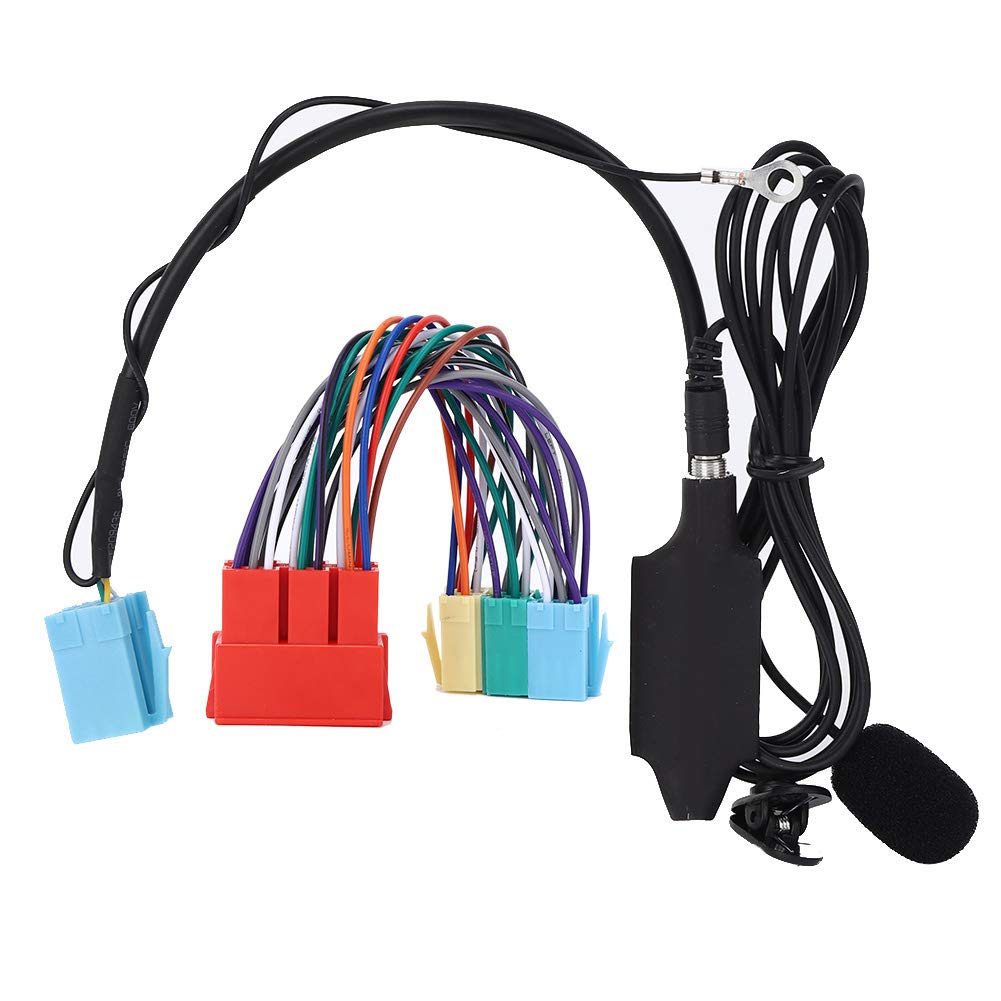 Bluetooth o Adapter with Speaker Car Stereo-Plug-and-Play Conversion Kit Fits for 8L 8P A4 B5 B6 B7 A6