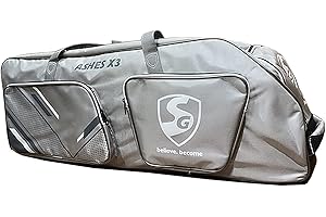SG Ashes X3 Wheelie Cricket Kitbag
