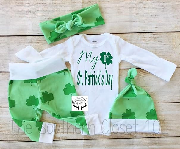 newborn st patricks day outfit