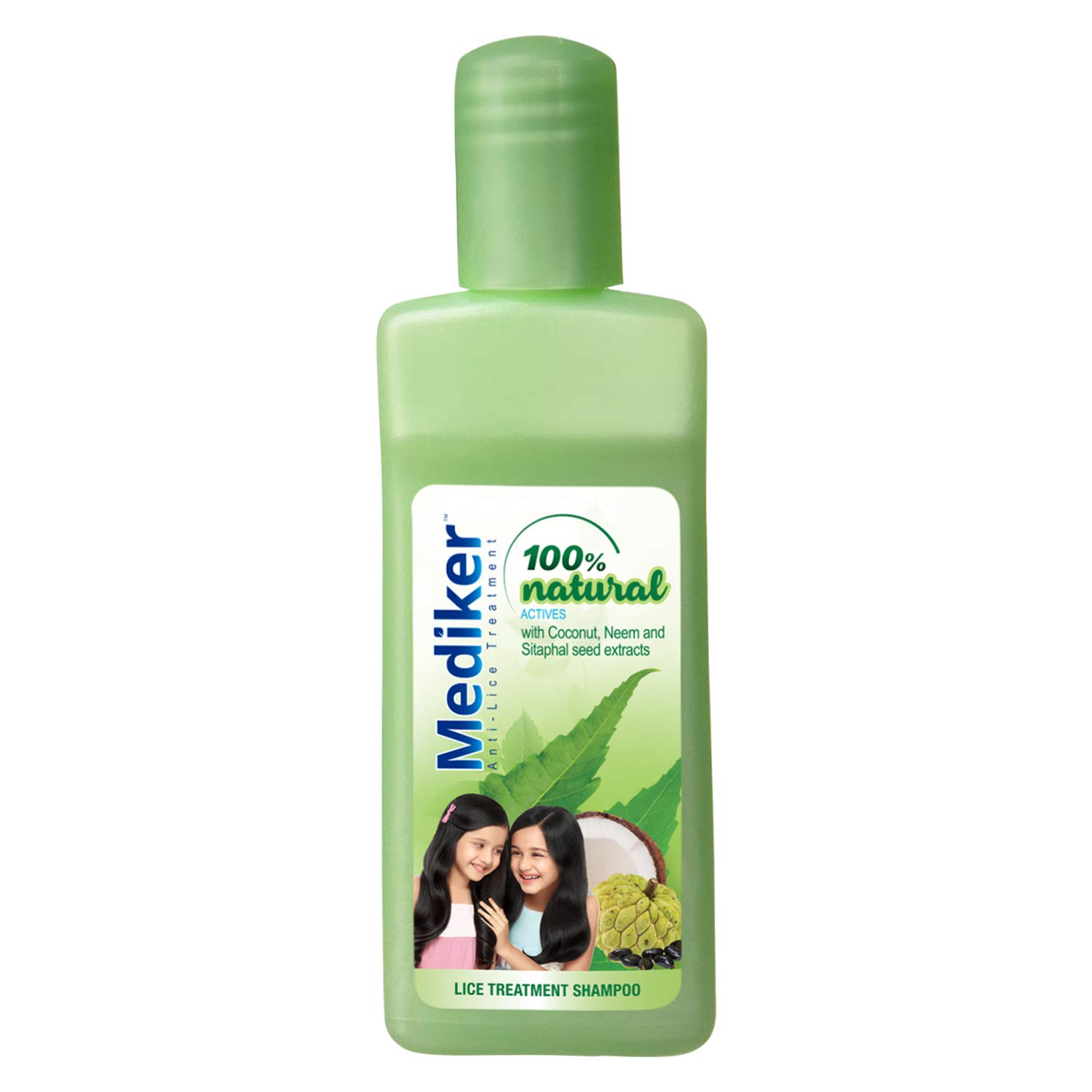 Mediker Natural Anti-Lice Treatment Shampoo, 50ml - 1 Pack (Ship from India)