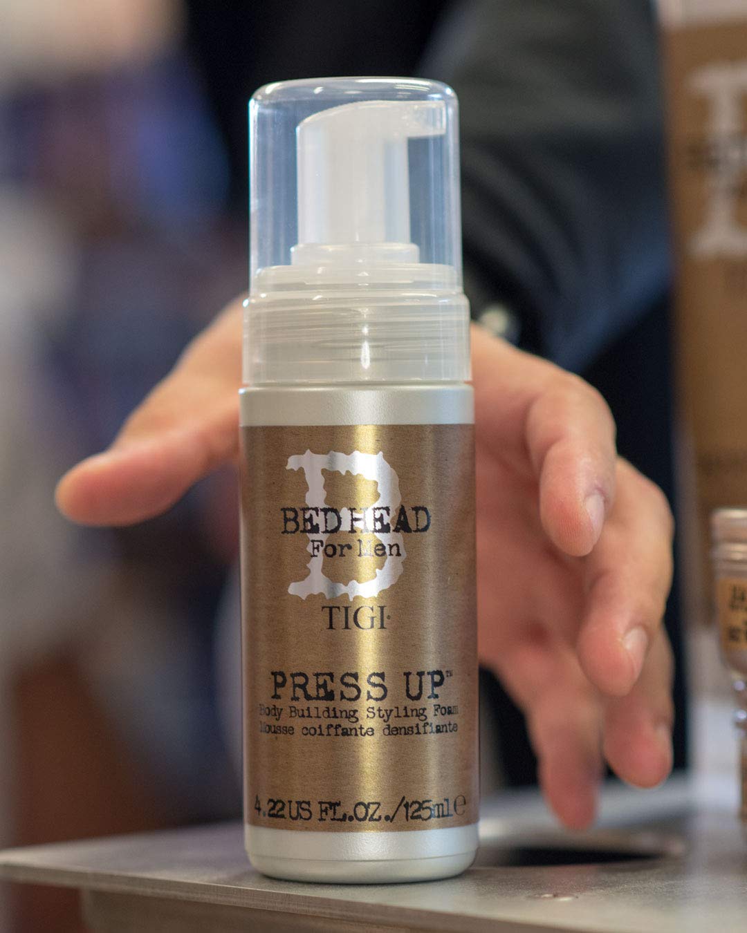 BED HEAD Tigi for Men Press Up Thickening Foam 125 ml : Beauty