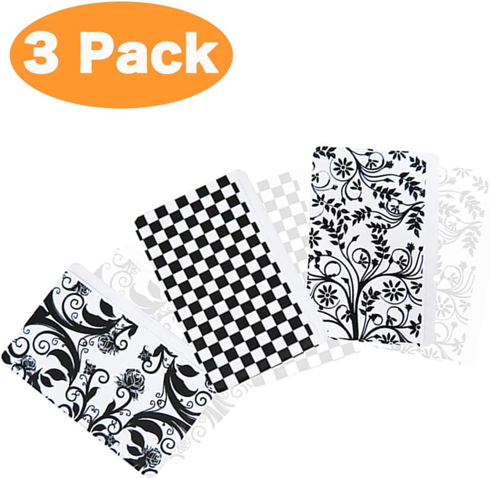 MagniPros See Things Differently 3 Pack Stylish Credit Card Size Pocket Magnifying/Fresnel Lens Magnifier 3.5X(Magnification)-Great for Fire Starting, Reading Small Prints