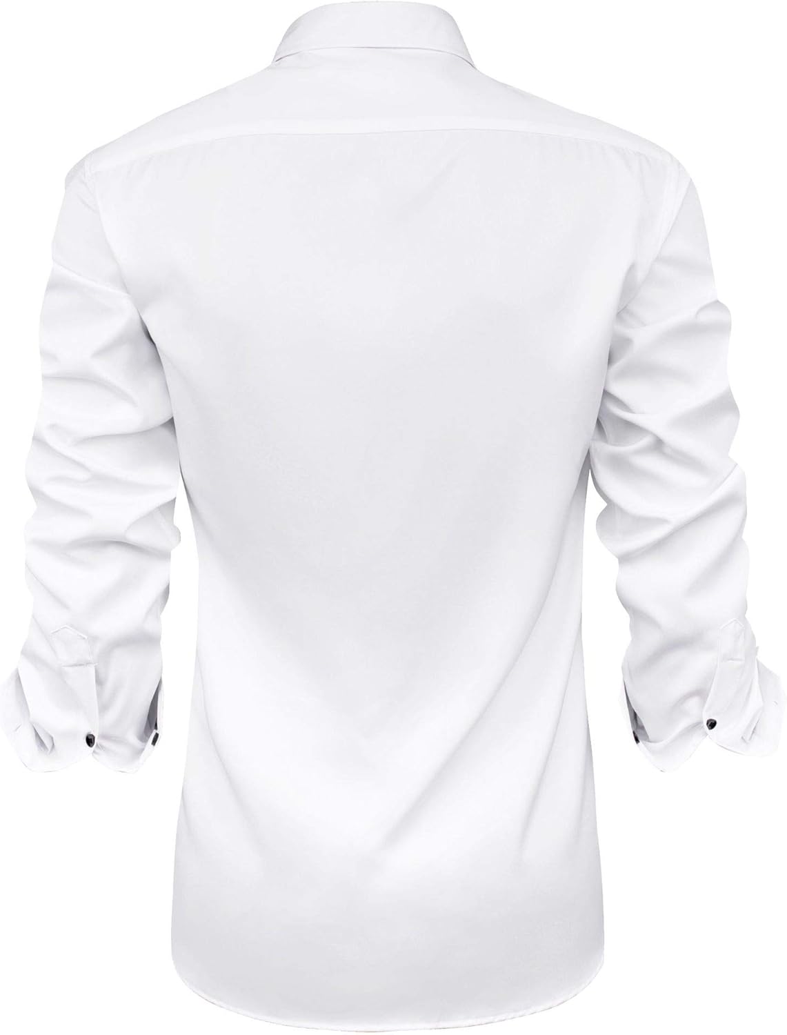 J.VER Mens Dress Shirts Long Sleeve Regular Fit Casual Button Down Shirt Elastic at  Men’s Clothing store