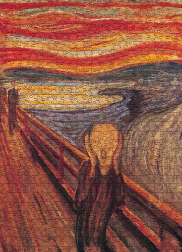 EuroGraphics The Scream by Edvard Munch Puzzle (1000-Piece)