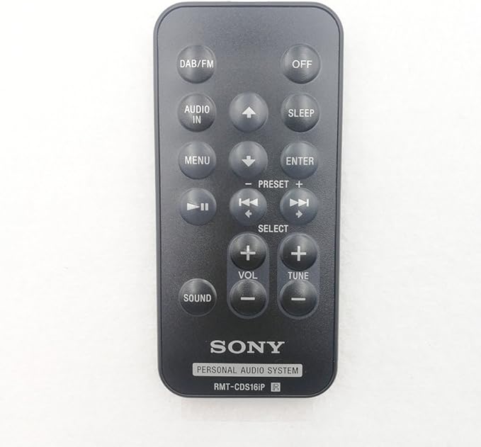 Original remote control RMTCDS16IP for Sony XDRDS16iP personal audio