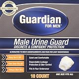 Guardian for Men, Male Urine Guard, 10ct