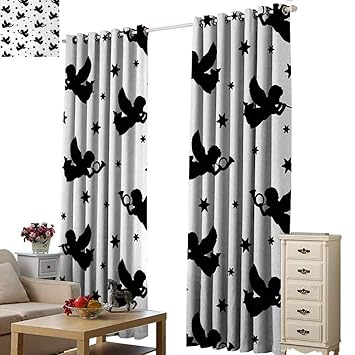 Amazon De Schiebevorhange Engel Spielen Harfe In Himmel Wolken Magische Liebe Halo Harmony Unschuld