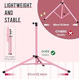 CAHAYA Sheet Music Stand Metal Portable with Carrying Bag CY0204-1 Pink view 5