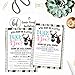 Hadley Designs 25 Buck or Doe Deer Gender Reveal Baby Shower Party Invitation Cards Pink Blue He She Personalized for Unisex Invite Guess If It's a Boy or Girl Fill In The Blank Printable Invite Pack