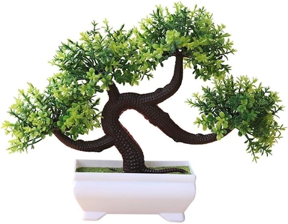 Artificial Bonsai Tree, Simulation Artificial Plastic Bonsai Pot Plants