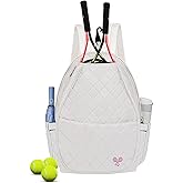 YEEGO DIRECT Tennis Bags for Women, Tennis Backpack Pickleball Racket Bags,Water-Resistant Sling Tote Padel Bag for Pickleball Tennis Badminton, Cute Gifts for Women Girl Kids, Duffle Bag Gym Travel