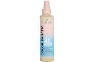 Pureology Color Fanatic Multi-Tasking Leave-In Spray, 21 Benefits for All Hair Types, Heat Protection, Detangling & Frizz Control, Infused with Coconut & Camellia Oils, Color Safe, Vegan