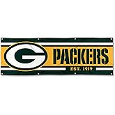 WinCraft Green Bay Packers Large 2x6 Foot Banner