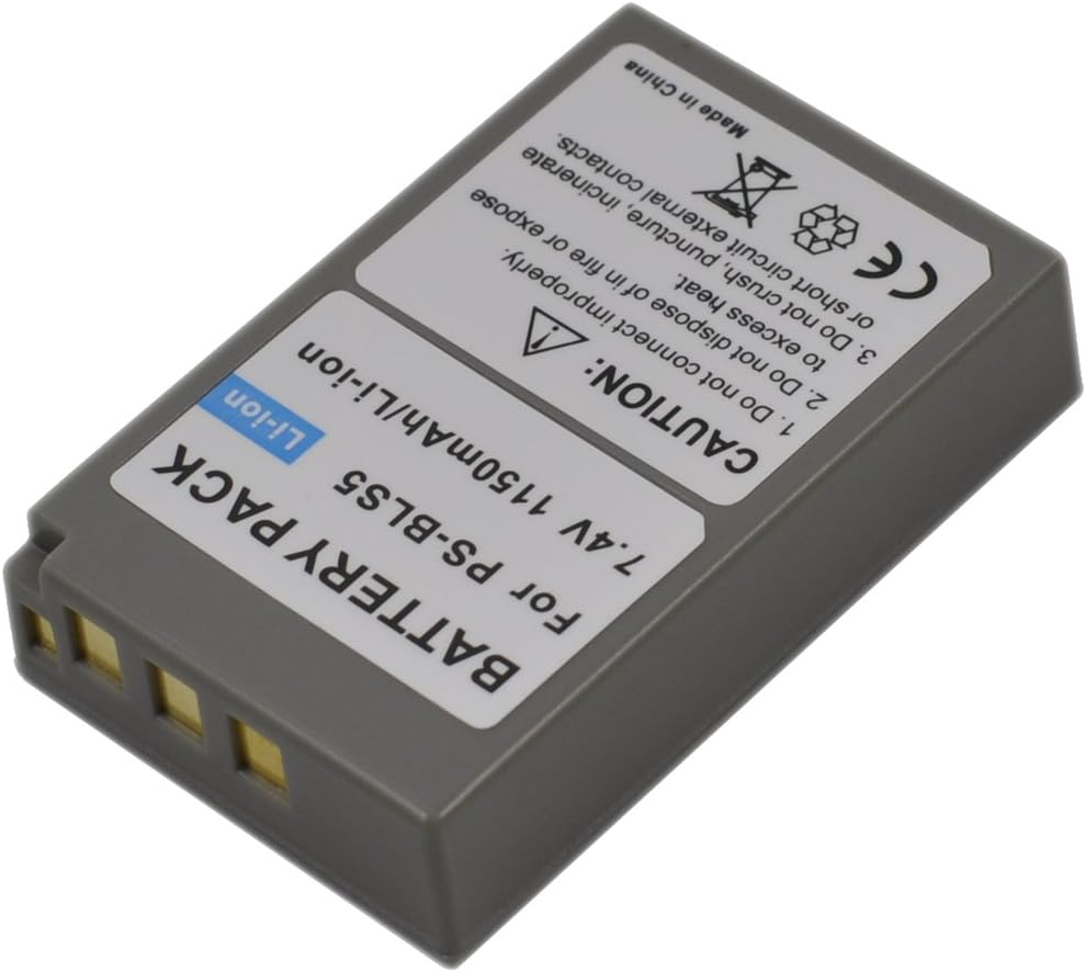 4x BLS-5 Battery for BLS5 BLS-1 BLS1 PS-BLS1 PSBLS1 BLS-50 BLS50 E-400 E-450 E-600 E-620 E-P1 E-P2 E-410 E-M10 EM10 E-PL1 PL1s E-PL2 E-PL3 E-PL5 E-PL6 E-PL7 E-PL8 E-PL9 E-PM1 E-PM2 Stylus1 Stylus1S - Image 3