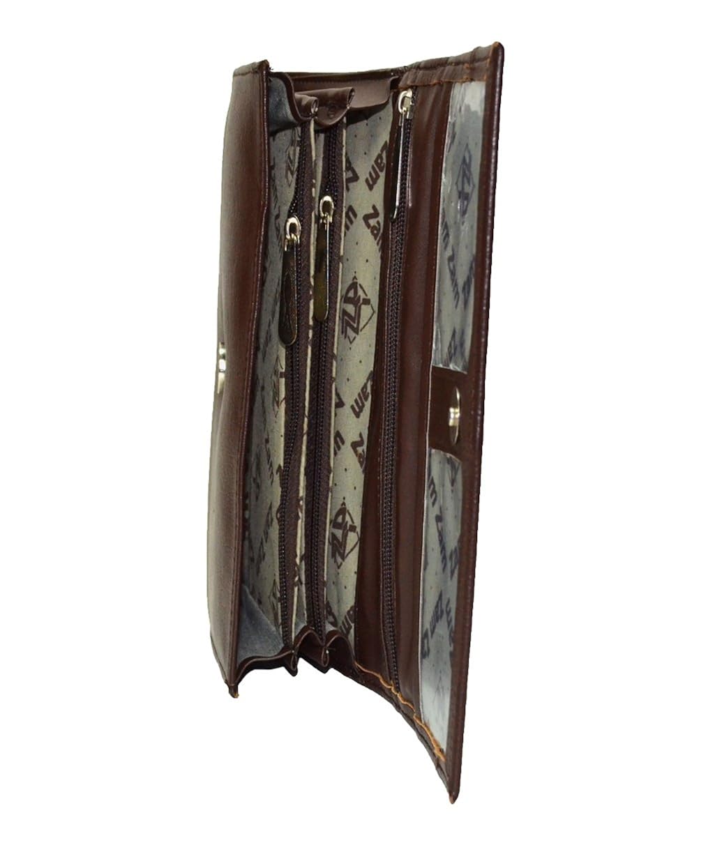 utsukushii women's clutches(coffee brown) (bg512c)