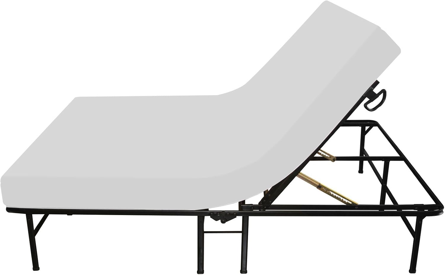 Sleep Master Adjustable Platform Metal Bed Frame Mattress Foundation Full Amazon Co Uk Kitchen Home