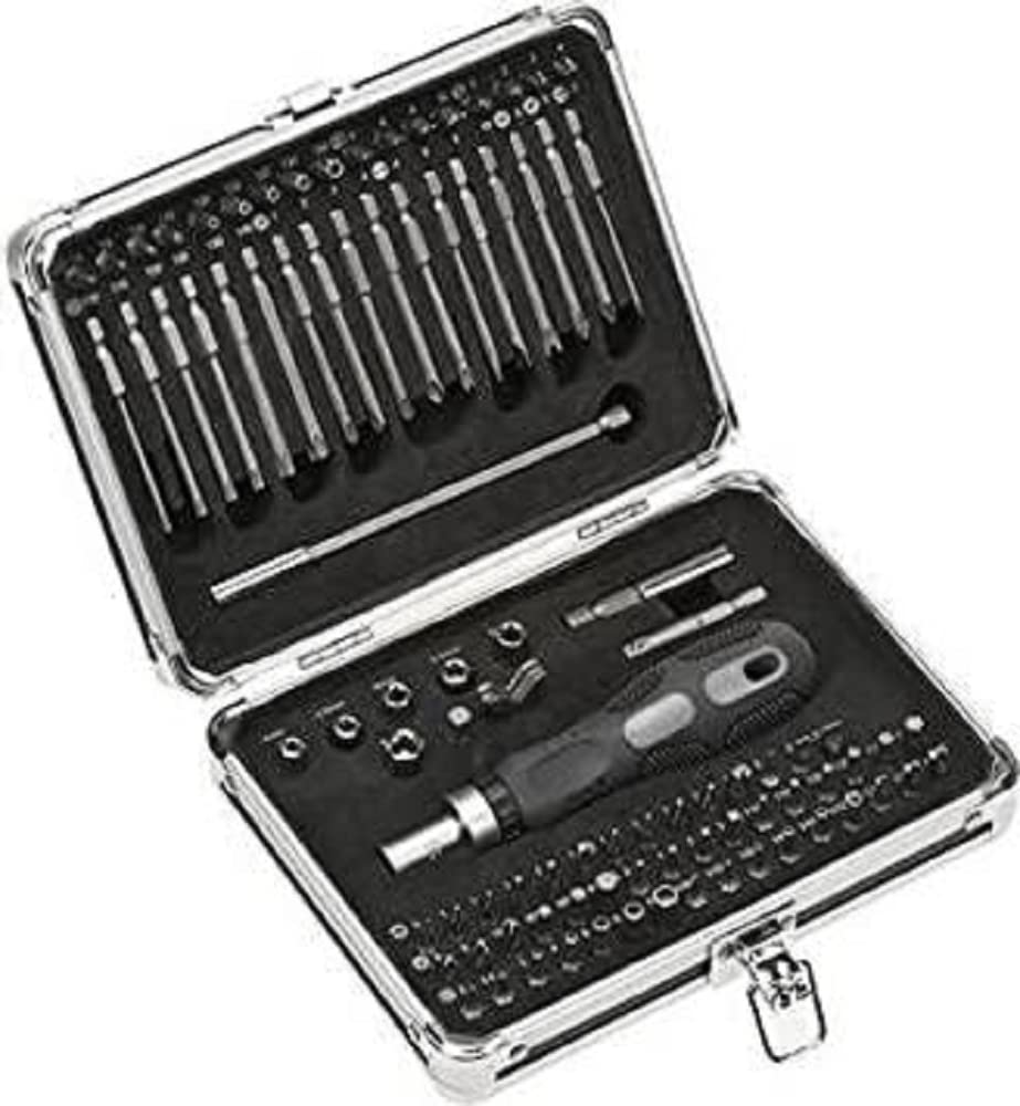 kwb Bit Set in Aluminium Case Set of 921068-00, 106800