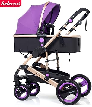 belecoo stroller purple