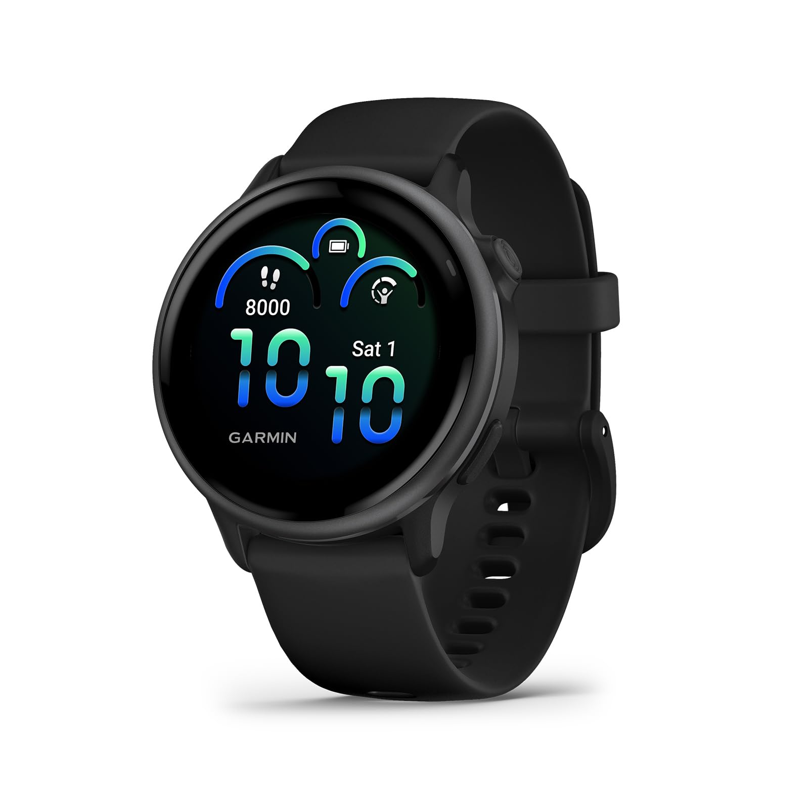 Garmin vívoactive® 6, Health and Fitness GPS Smartwatch, AMOLED Display, Up to 11 Days of Battery, Slate with Black Band