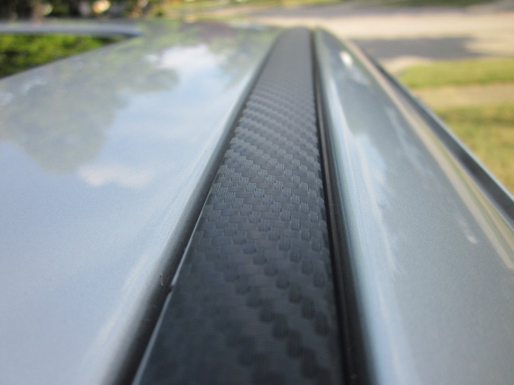 20022007 MITSUBISHI LANCER CARBON FIBER ROOF TRIM MOLDINGS 2PC 2003