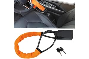 Steering Wheel Lock The Club Car Anti Theft Seat Belt Security Anti-Theft Handbag Fit Most Cars Vehicle Prevention with Key f
