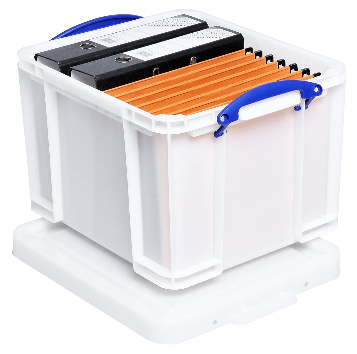 Really Useful Box Plastic Storage 35 Litre White Strong