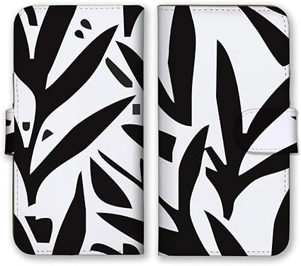 Amazon Co Jp Galaxy 1 Sc 42a 手帳型 スマホ ケース カバー 縞模様 イラスト 白黒 スマホケース スマホカバー Galaxya21 ギャラクシーa21 家電 カメラ